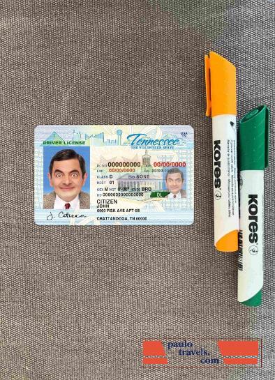 USA Tennessee DL photolook FRONT PSD template